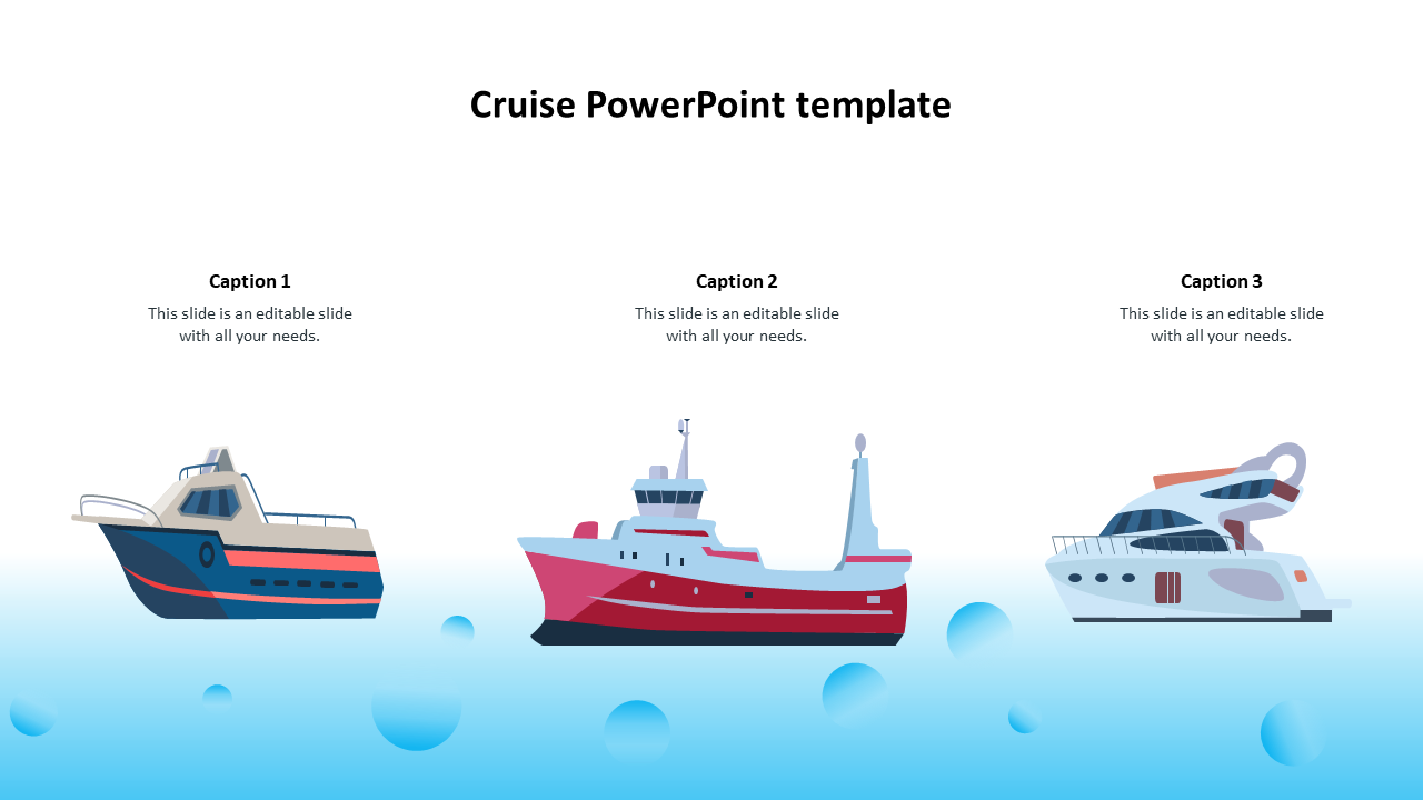 cruise powerpoint template